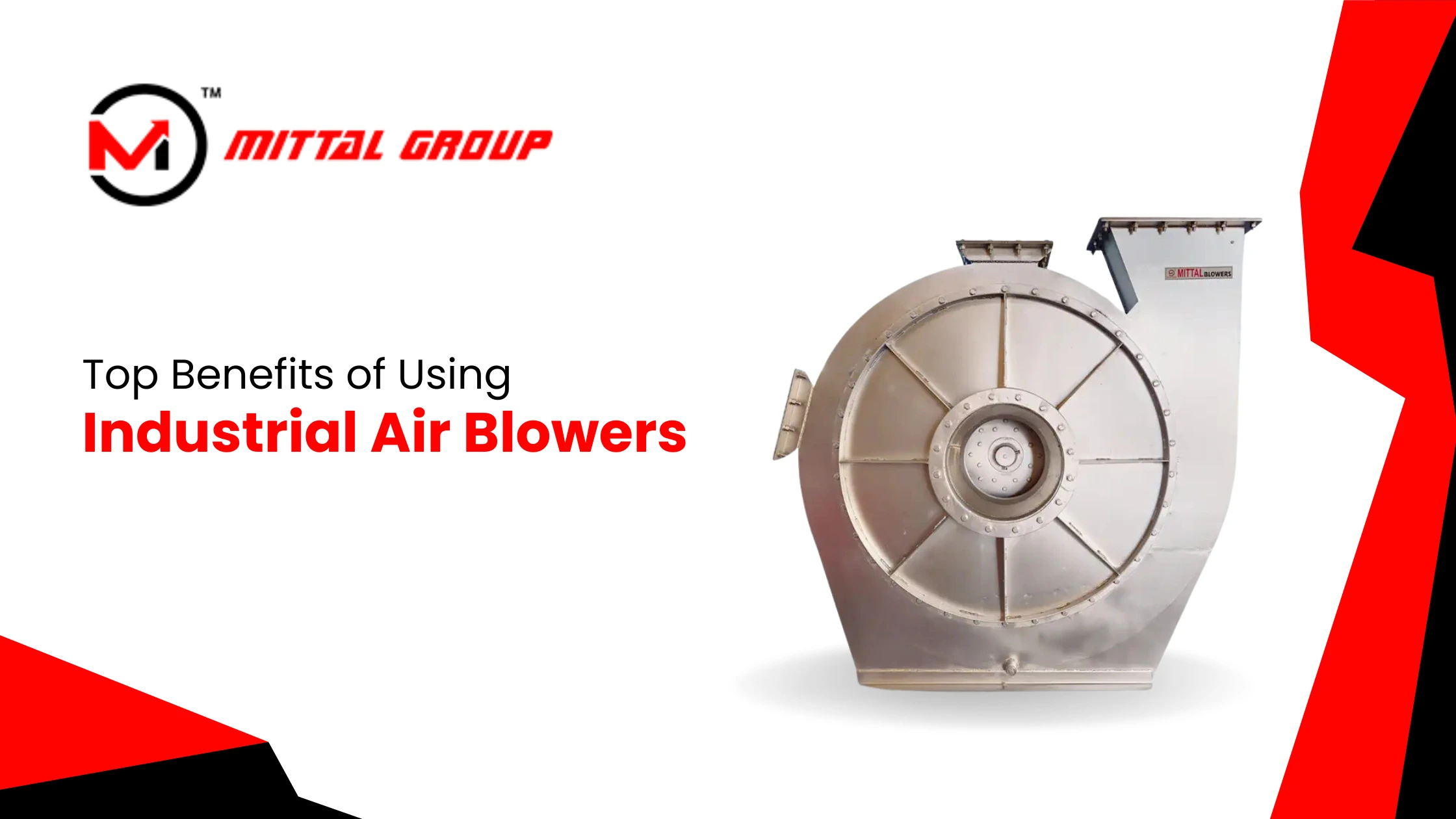Top Benefits of Using Industrial Air Blowers