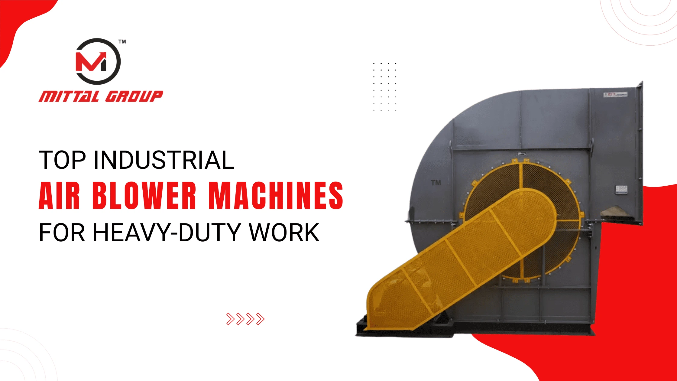 Industrial Air Blower Machines